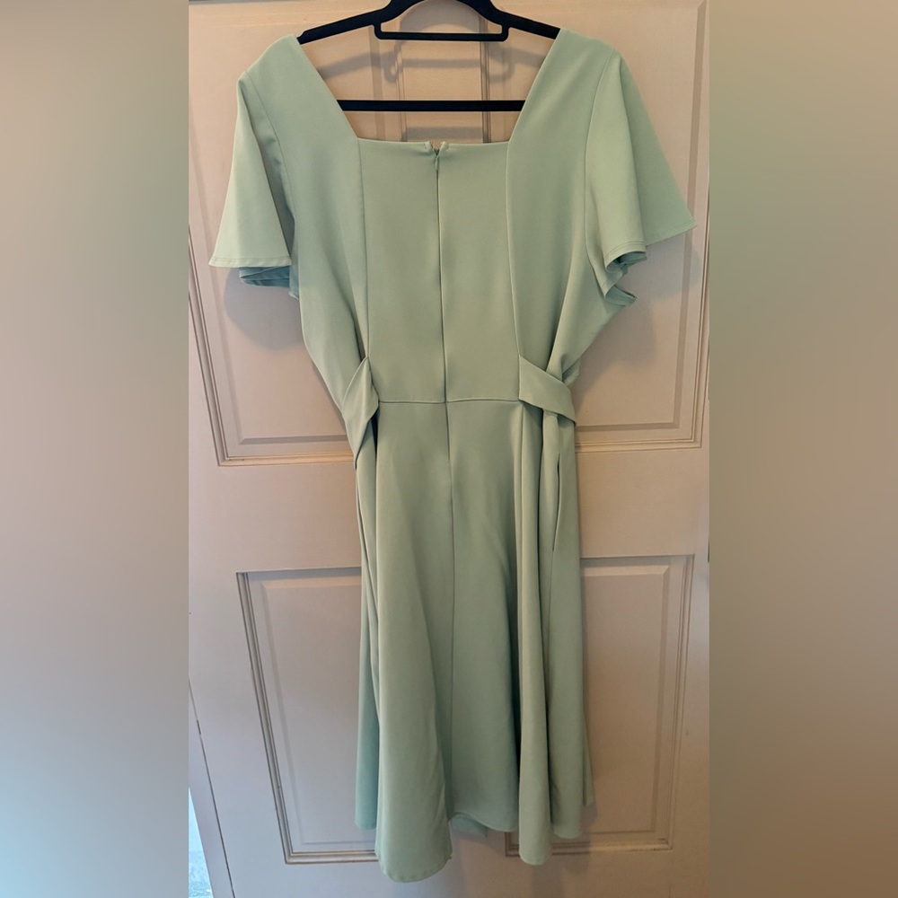 Lane Bryant Pastel Green Midi Dress - Picture 4 of 4
